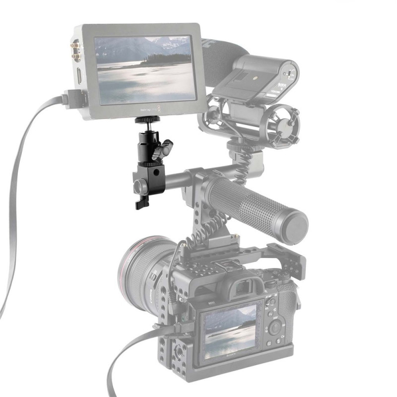 Hot Shoe Mount + 15mm Single Rod Clamp 805