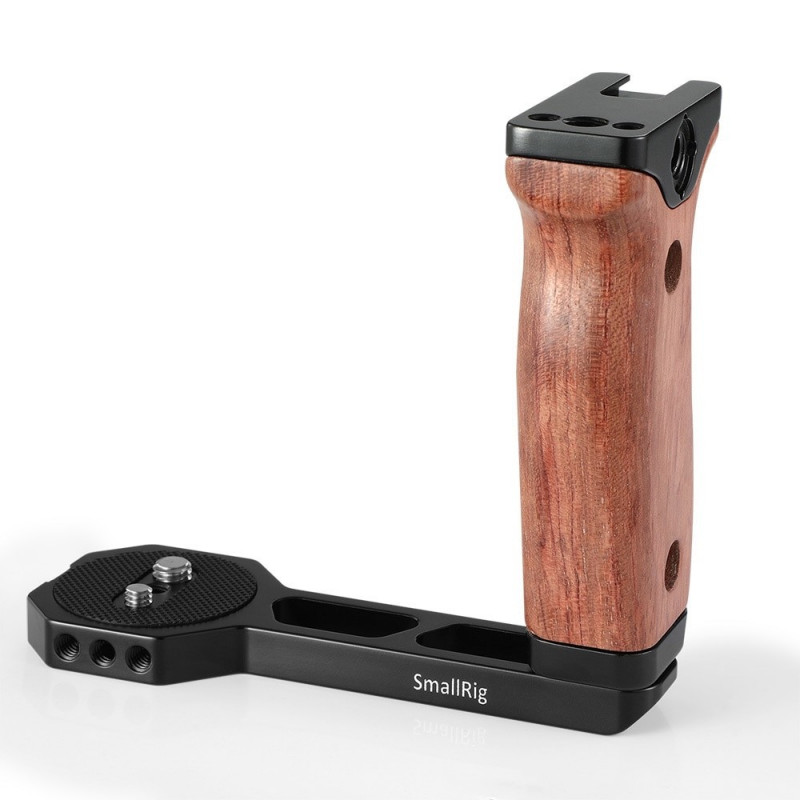 SmallRig Universal Wooden Side Handle for RoninS/SC/Zhiyun Crane Series Handheld Gimbal BSS2222B