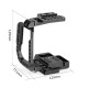 SmallRig QR Half Cage for Blackmagic Design Pocket Cinema Camera 4K CVB2255