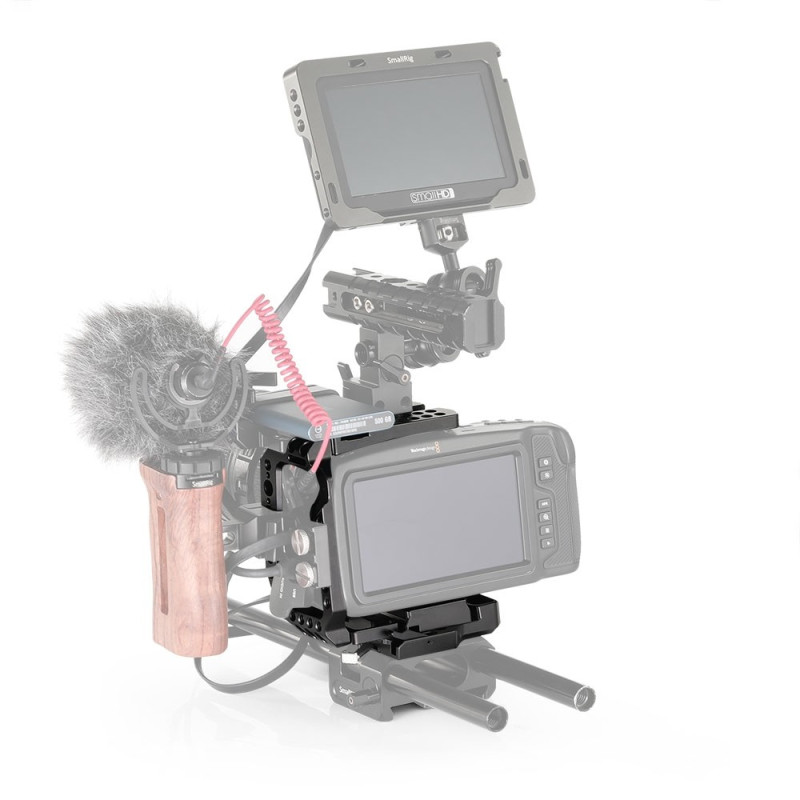 SmallRig QR Half Cage for Blackmagic Design Pocket Cinema Camera 4K CVB2255