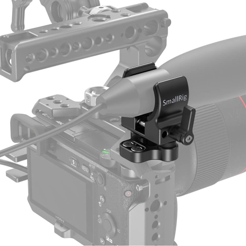 SmallRig Shotgun Microphone Holder (1/4”-20 Screw) BSM2489