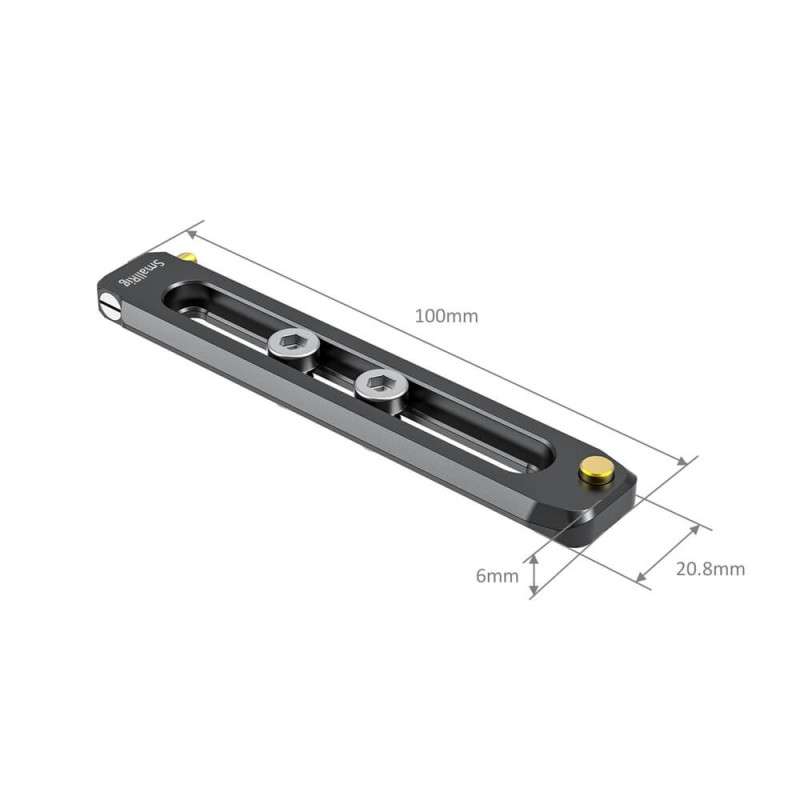SmallRig Low-profile NATO Rail 100mm BUN2485