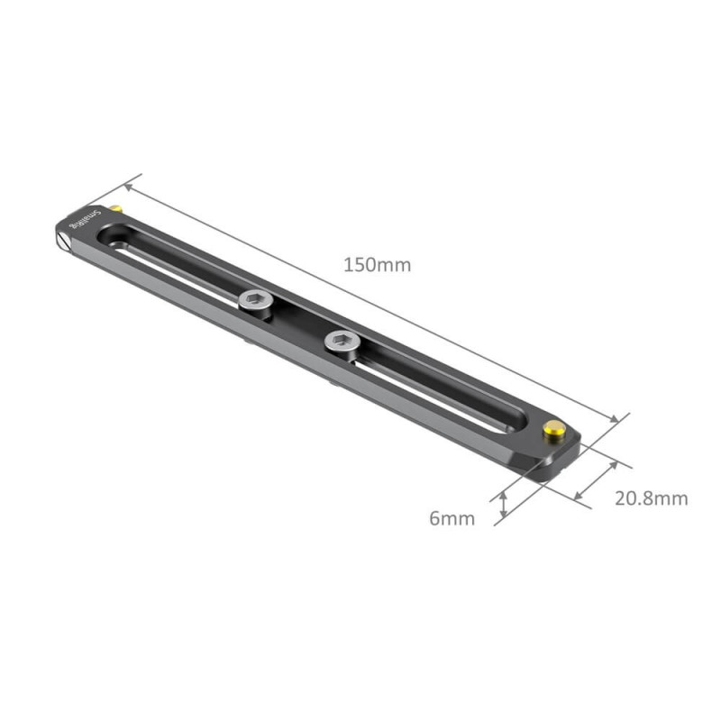 SmallRig Low-profile NATO Rail 150mm BUN2486