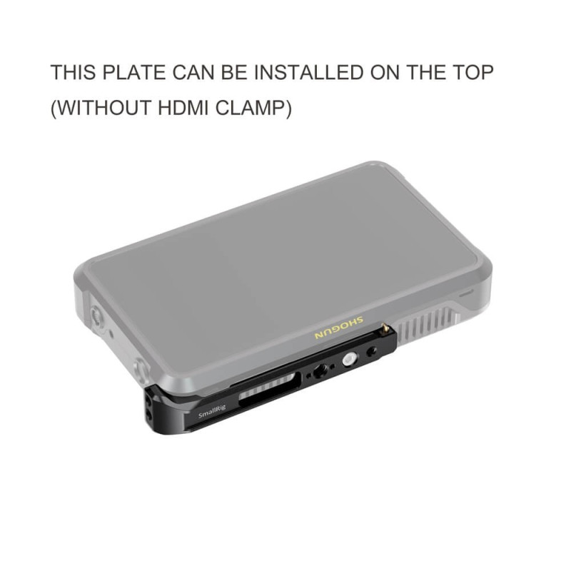 SmallRig Mounting Plate and HDMI Cable Clamp for Atomos Shogun 7 CMA2487