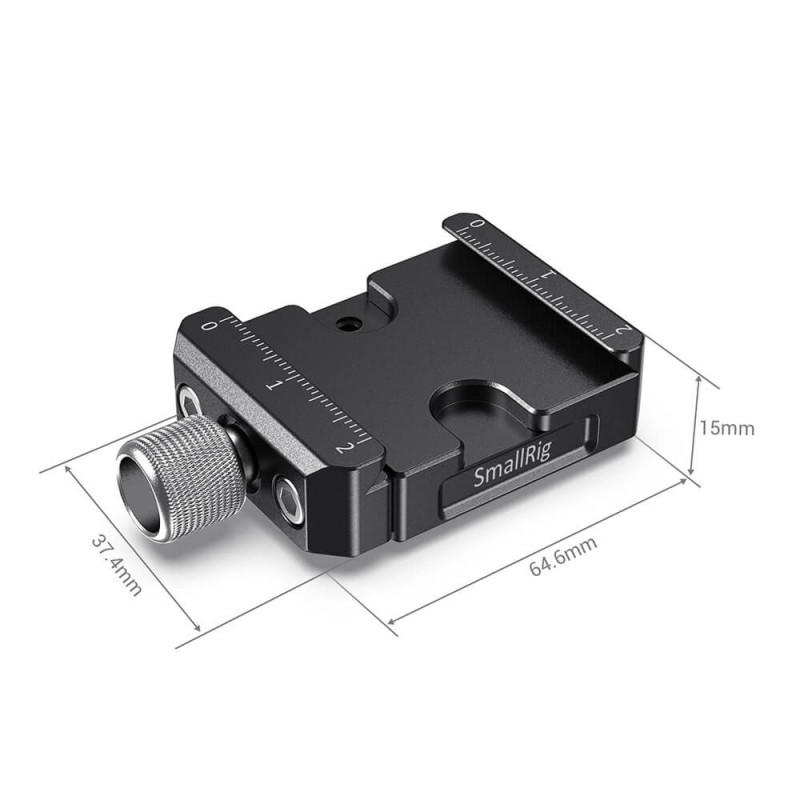 SmallRig Arca-Type Quick Release Clamp for DJI Ronin S/Ronin SC and ZHIYUN Crane Series/Weebill S Gimbals DBC2506
