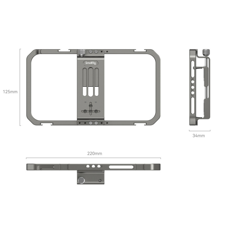 Клітка SmallRig Universal Mobile Phone Cage 2791B
