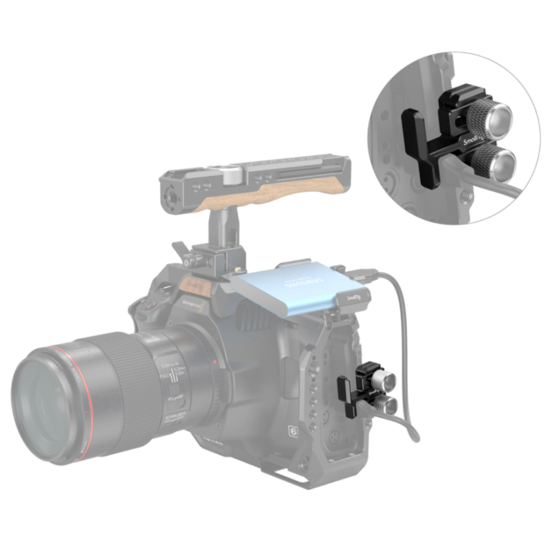 SmallRig HDMI&USB-C Cable Clamp for BMPCC 6K PRO 3271