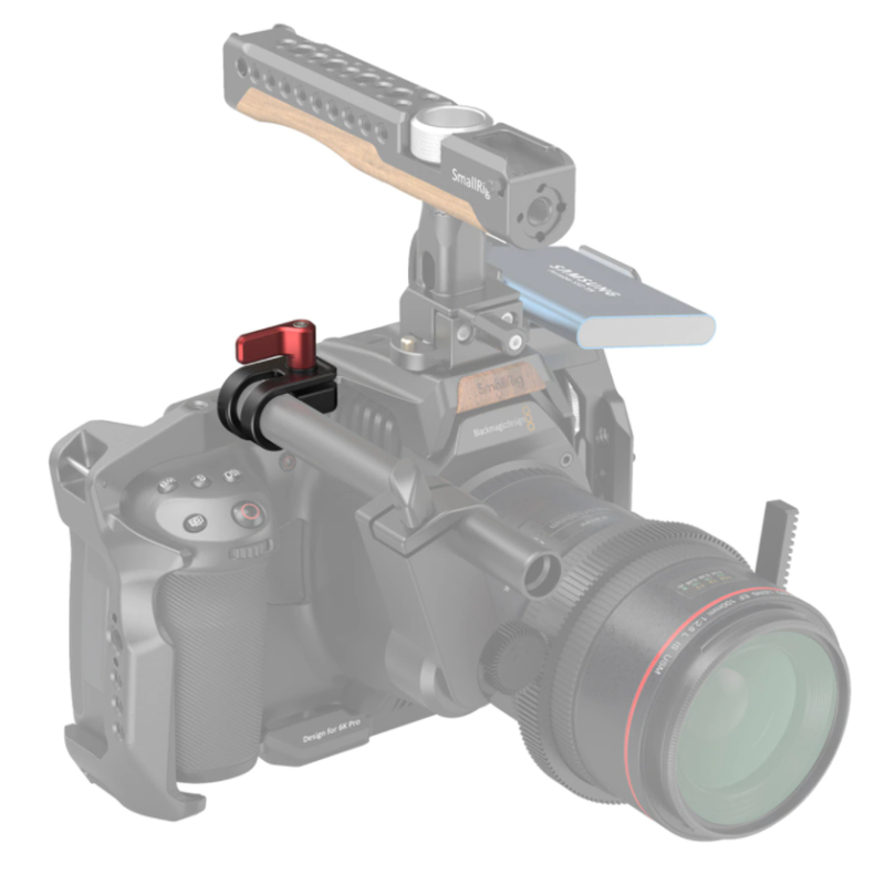 SmallRig 3276 15mm Single Rod Clamp for BMPCC 6K PRO Cage