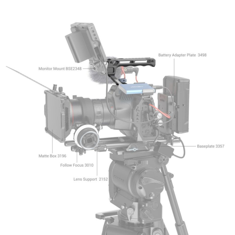 Аксесуар SmallRig ARRI Locating Top Handle (Lite) 3765