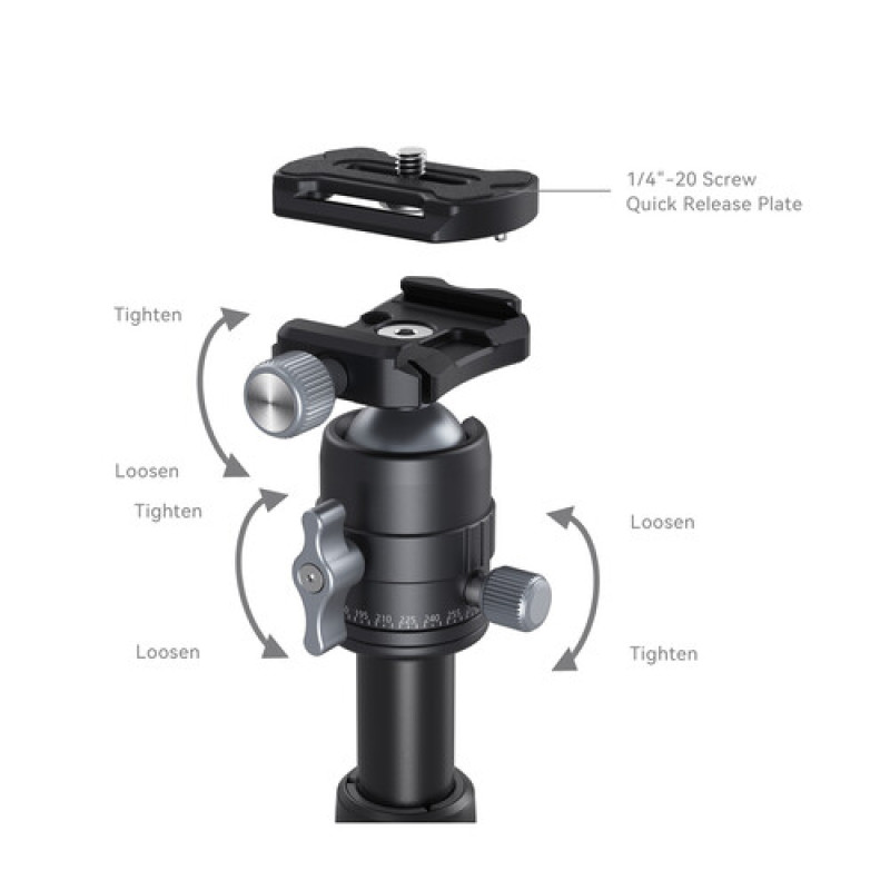 Штатив SmallRig VT-20 (4289) (алюмінієвий)