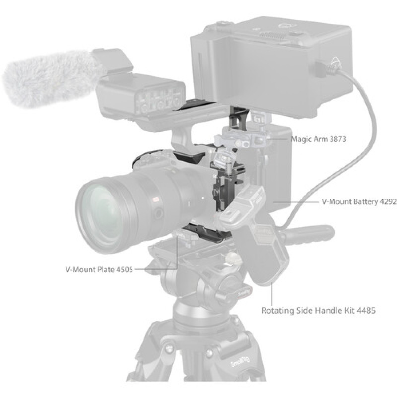 Клетка SmallRig HawkLock Quick Release Advanced Cage Kit для Sony FX3/FX30 (4771)