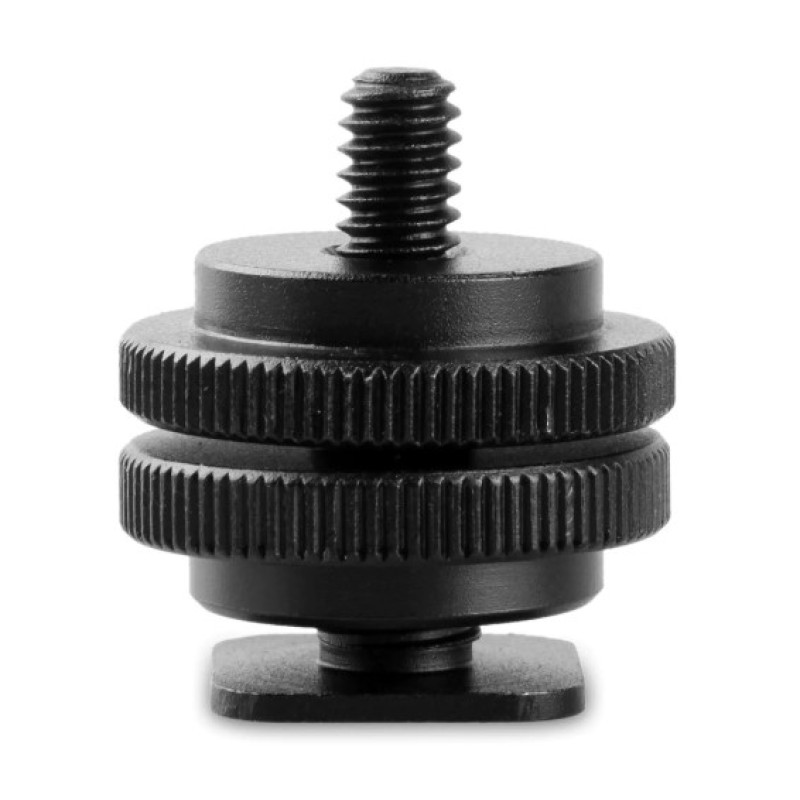 SmallRig Cold Shoe Adapter with 3/8" to 1/4" thread 814