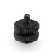 SmallRig Cold Shoe Adapter with 3/8" to 1/4" thread 814
