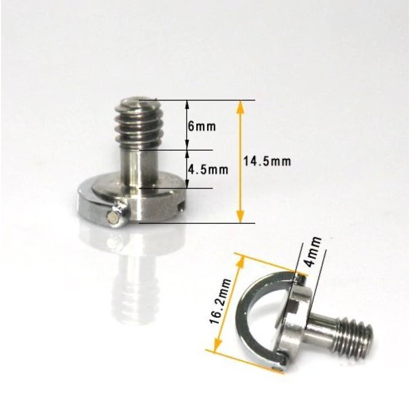 SmallRig Quick release Camera Fixing screw 1/4 inch 838