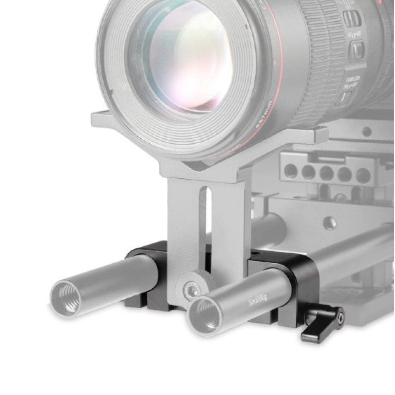 SmallRig New RailBlock w/ double 15mm rod clamp 840