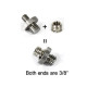 SmallRig New Thread adapter w/ 1/4" to 3/8" thread 10pcs Pack 856