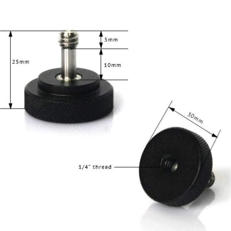 SmallRig Quick release Thumb screw with 1/4 inch thread 916