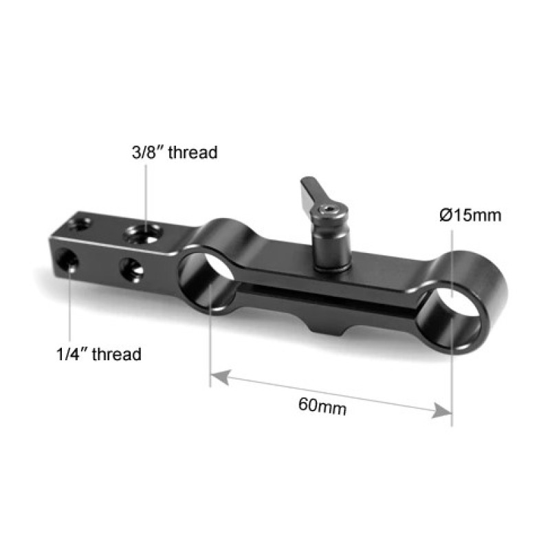 SmallRig 15mm RailBlock 4 for 15mm DSLR Rig 969