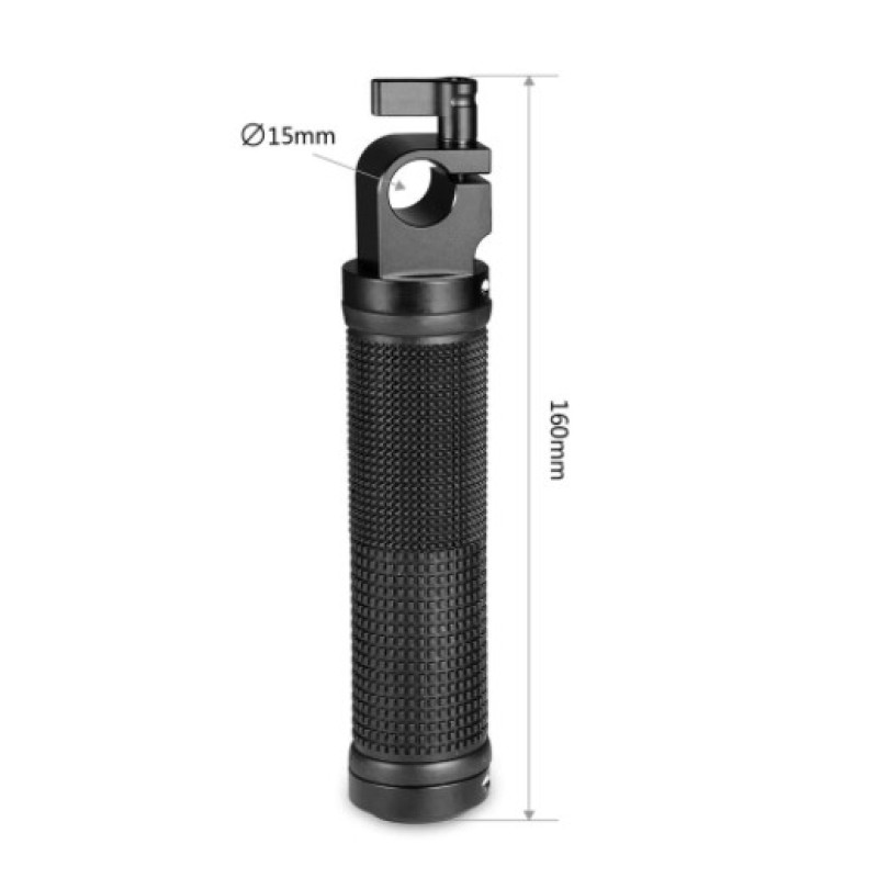 SMALLRIG Basic Handle V2 for 15mm DSLR Shoulder Rig(Black) 971