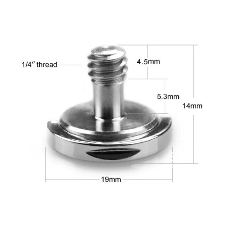 SmallRig Quick release Camera Fixing screw 1/4 inch 975