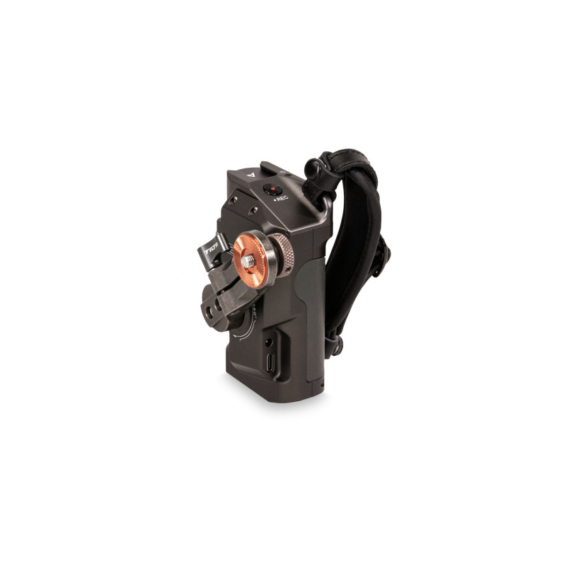 Ліва розширена рукоятка живлення з Run/Stop (F570 Battery) (Tilta Gray/Type V)