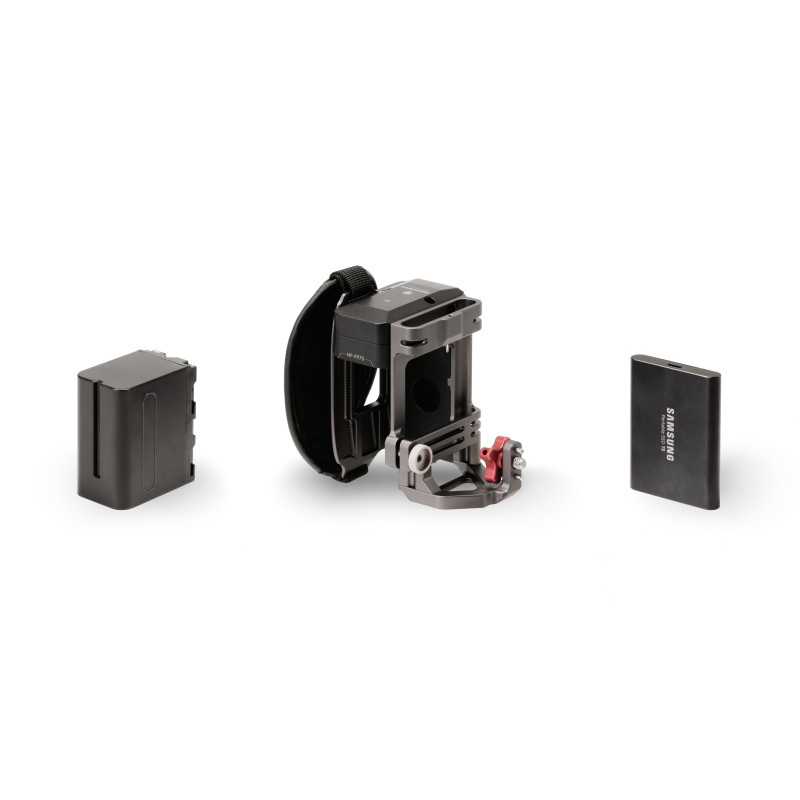 Бічна рукоятка живлення Tilta Tiltaing Type III (F970 Battery) – Tilta Gray