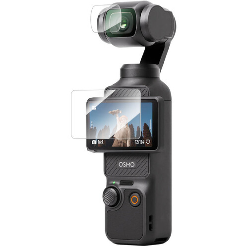 Захисне скло TELESIN Tempered Film Set для DJI Osmo Pocket 3 (набір)