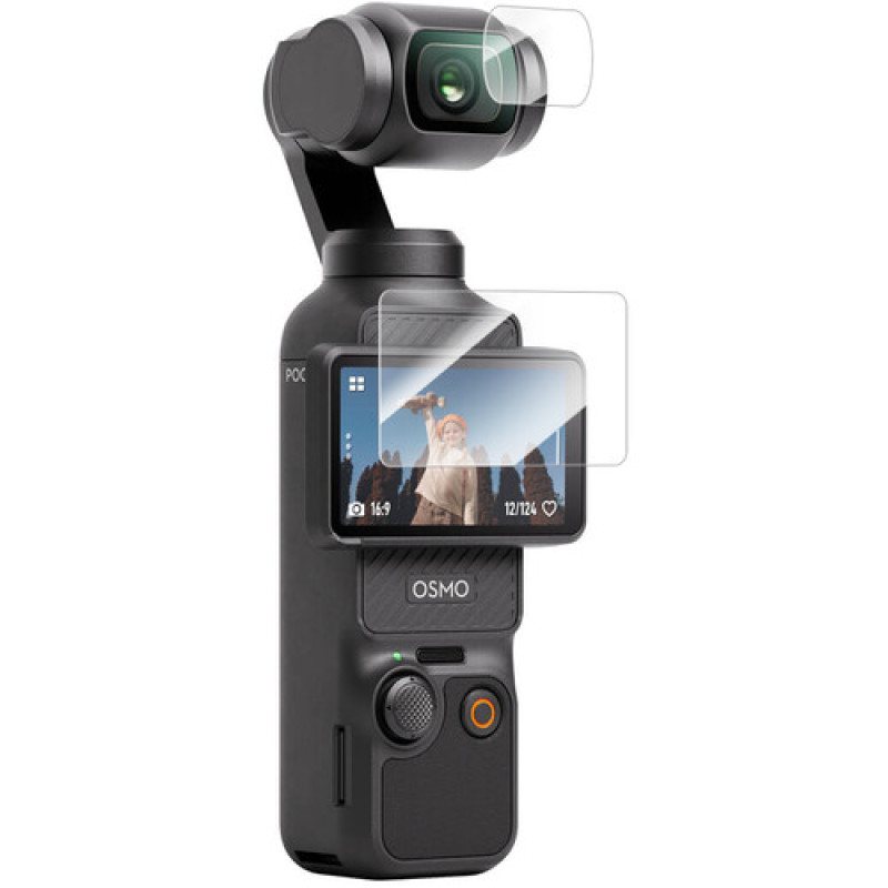 Захисне скло TELESIN Tempered Film Set для DJI Osmo Pocket 3 (набір)