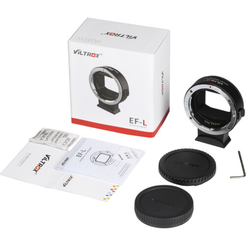 Viltrox EF-L Lens Mount Adapter for Canon EF or EF-S-Mount Lens to L-Mount Camera (EF-L)