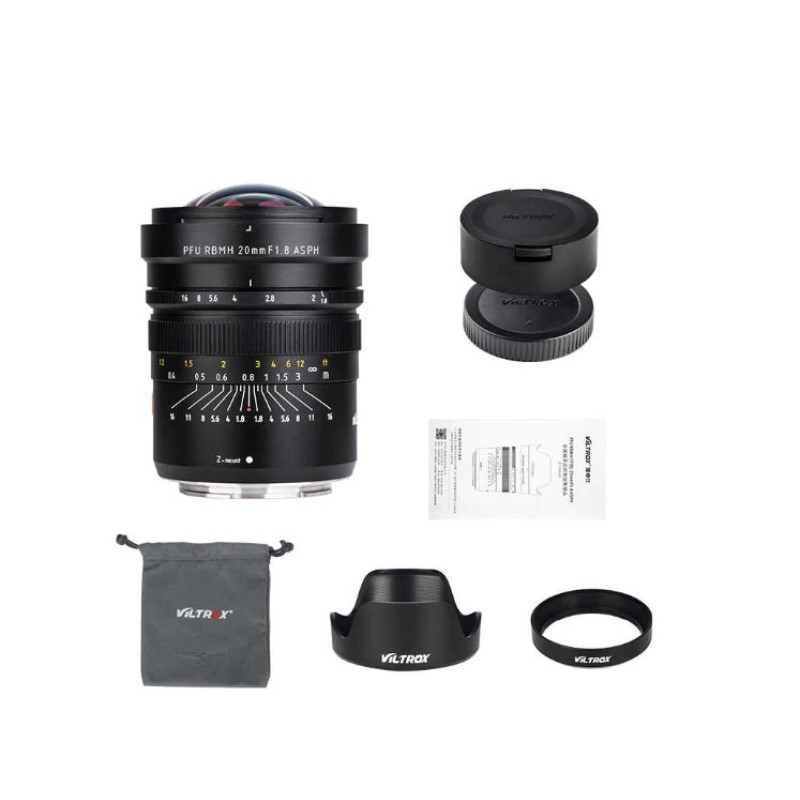 Об'єктив Viltrox PFU RBMH 20mm F1.8 ASPH
