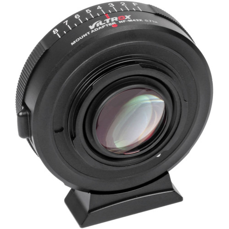 Перехідник Viltrox NF-M43X Lens Mount Adapter for Nikon F-Mount, D or G-Type Lens to Micro Four Thirds Camera