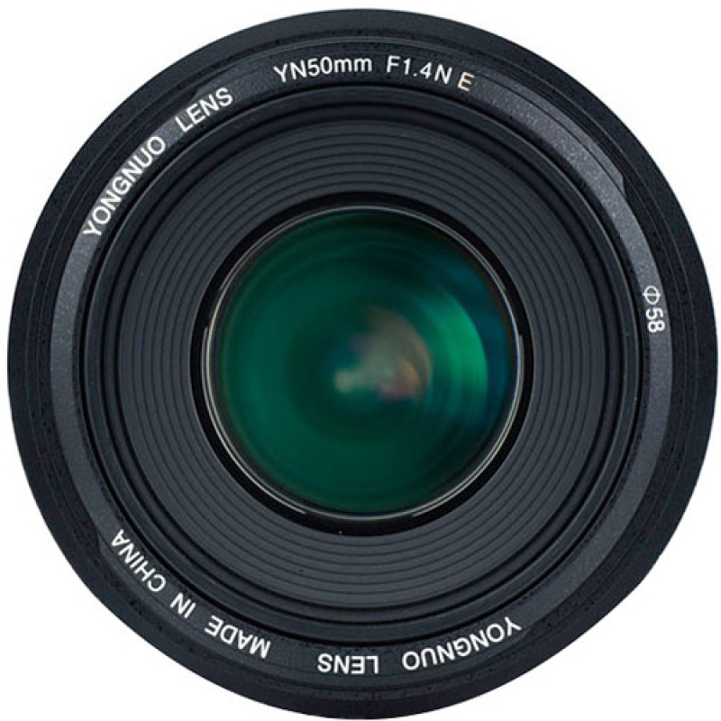 Об'єктив Yongnuo YN50MM F1.4 E Standard Prime Lens for Nikon (N4004740