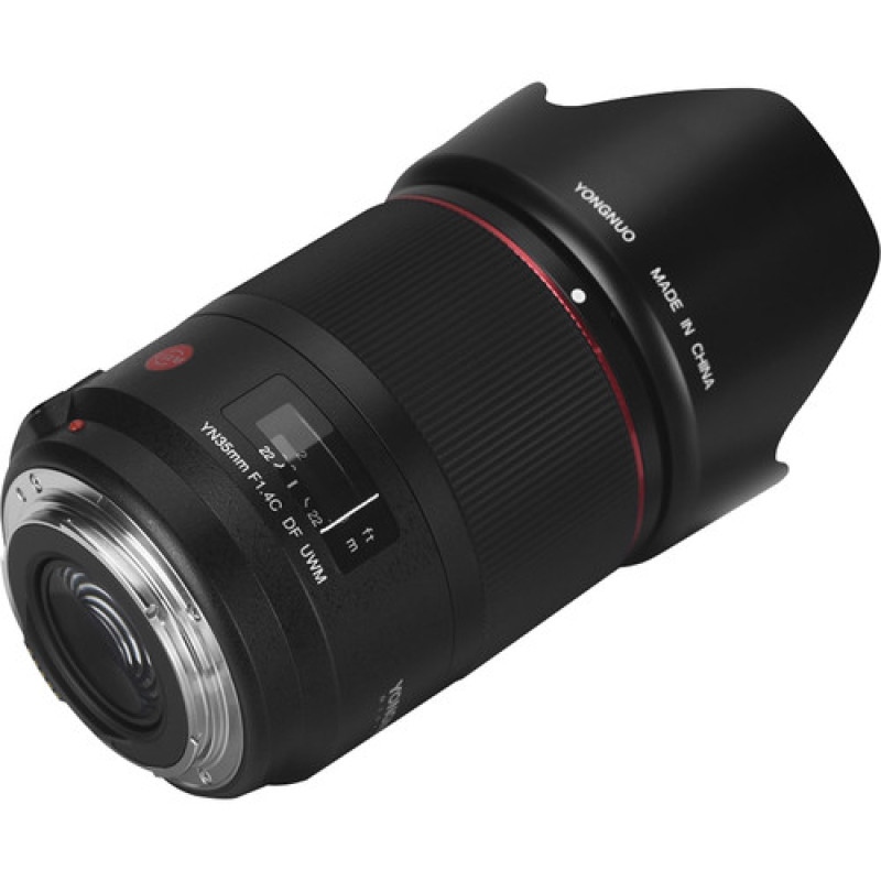 Об'єктив YONGNUO YN35mm F1.4 Wide-Angle Prime AF/MF lens for Canon (F5001443)