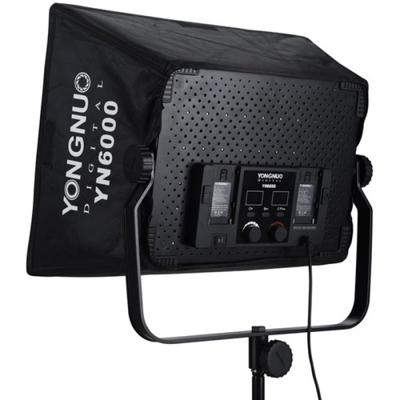LED-панель + передавач Yongnuo YN6000 Bi-Color with Softbox 3200-5600K