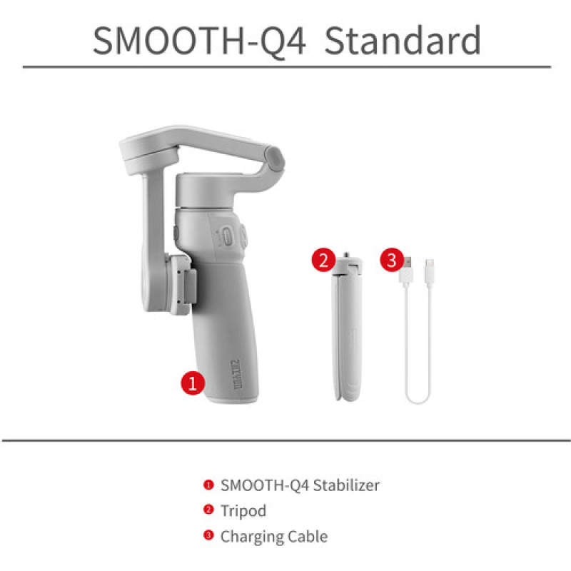 Стабілізатор Zhiyun Smooth-Q4 Smartphone Gimbal Stabilizer (C030116)