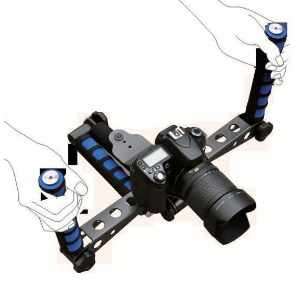 Багатофункціональний ріг для DSLR камер типу трансформер