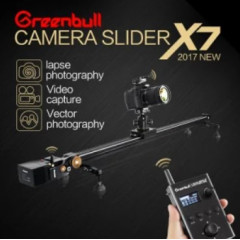 Слайдер GreenBull x7 1,5 m + панорамна голова GreenBull 2-axis controller