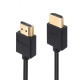 Кабель HDMI 30 см (круглий)