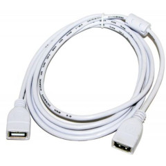 Кабель для принтера Atcom USB AM - USB BM 1.8 м White