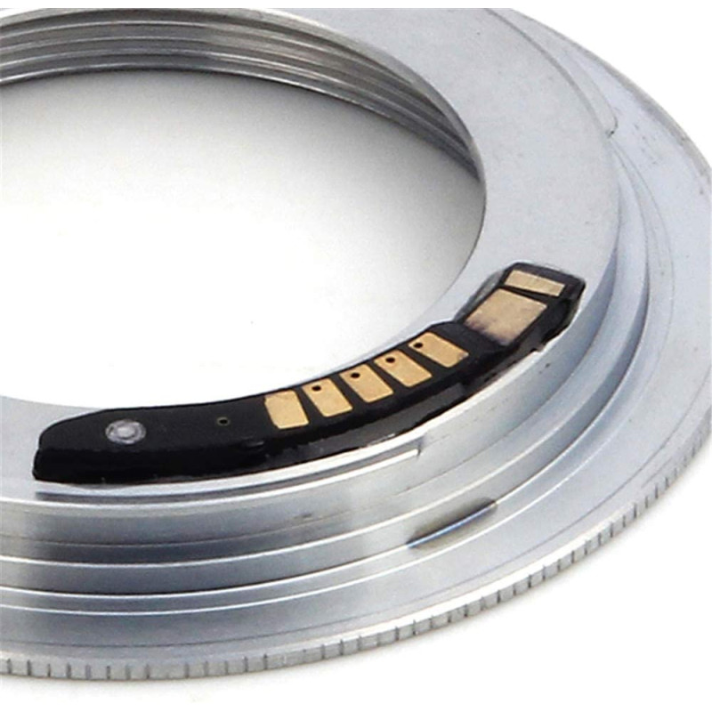 Перехідник Pixco EMF AF Confirm M42 для Canon EOS EF (срібло/M42-EOS)