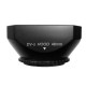 Mennon 46mm Screw-In Digital Video Lens Hood Plastic Black for Camera Camcorders