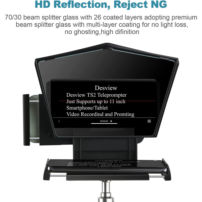 Компактный телесуфлер Desview TS2 Teleprompter (Bestview)
