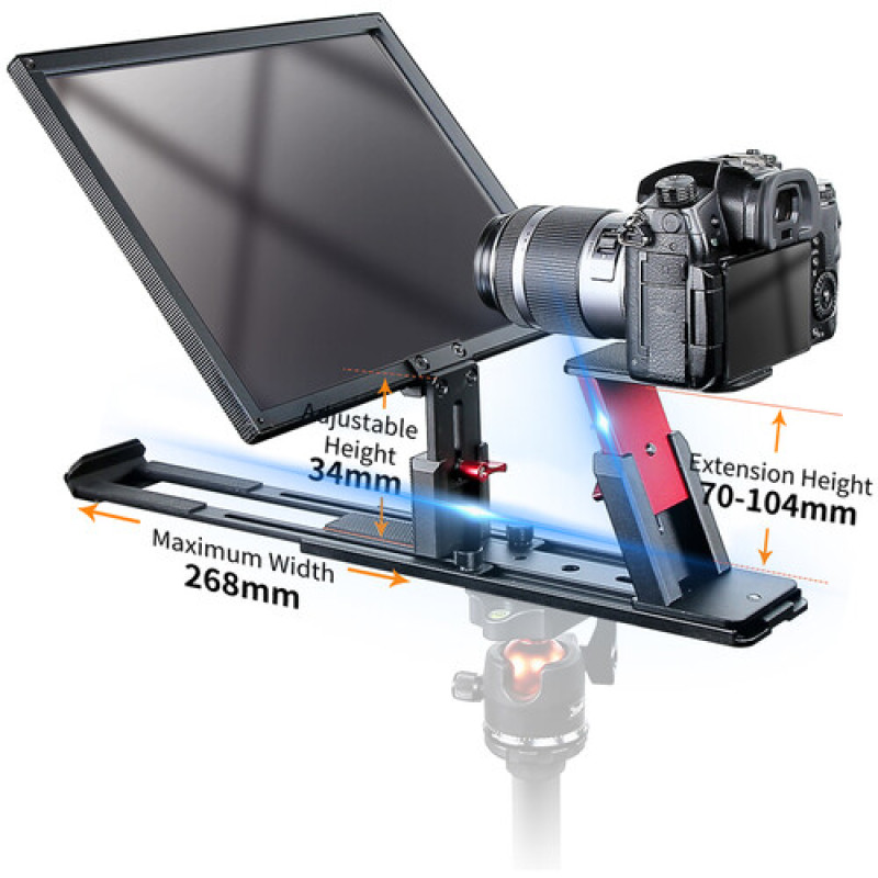 Компактний телесуфлер Desview T12S Teleprompter (Bestview)