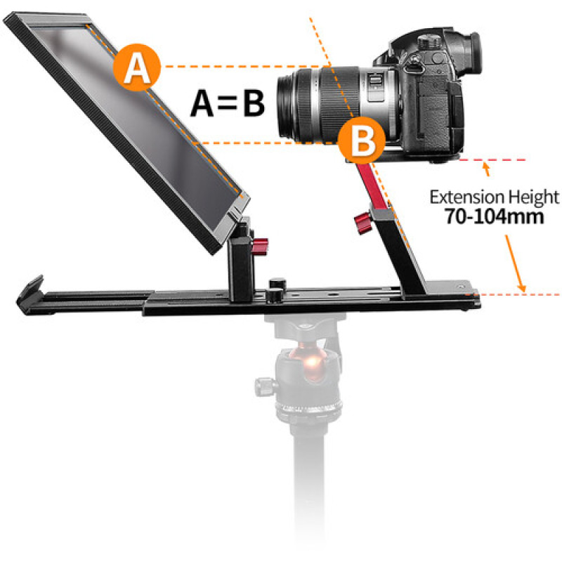 Компактний телесуфлер Desview T12S Teleprompter (Bestview)