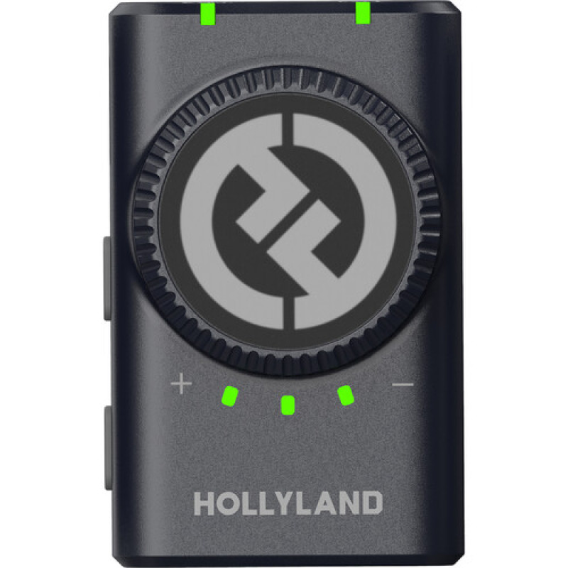Бездротова мікрофонна система Hollyland LARK M2 DUO 2-Person Wireless Combo Microphone System (2.4 GHz, Shine Charcoal) (LARK M2 COMBO)