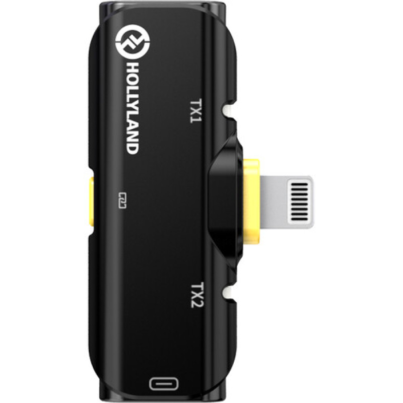 Бездротова мікрофонна система Hollyland LARK C1 DUO 2-персони з роз’ємом USB-C