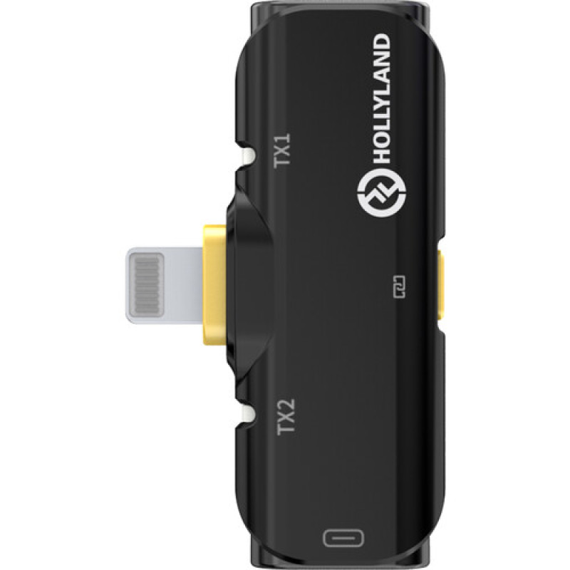 Бездротова мікрофонна система Hollyland LARK C1 DUO 2-персони з роз’ємом USB-C