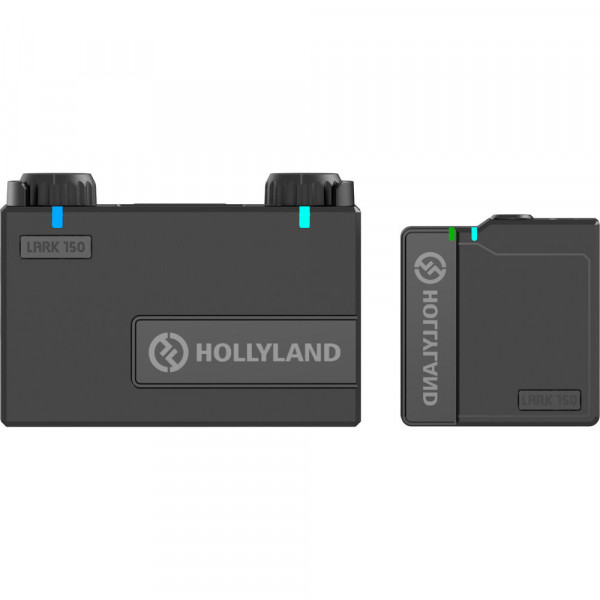 Hollyland LARK 150 Solo Wireless Microphone System (2.4 GHz, Чорний)