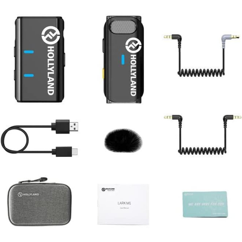 Hollyland LARK M1 SOLO Wireless Microphone System (2.4 GHz)