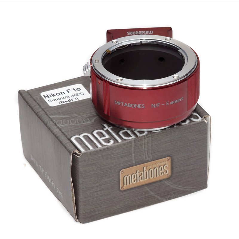 Metabones Nikon F to E-mount T /NEX (RED) II
